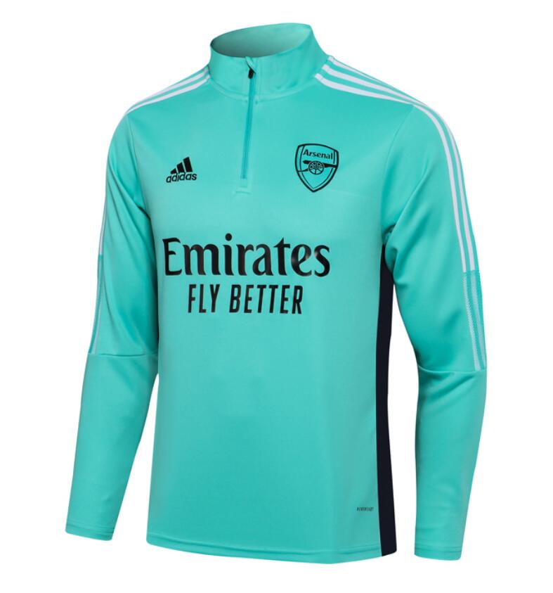 2021/22 Arsenal Green Training Sweatshirt